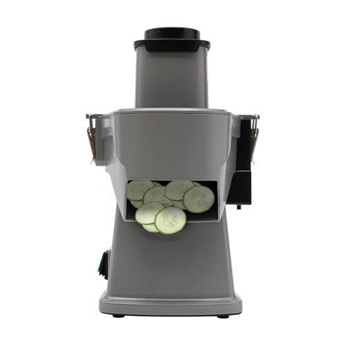 Electric Dice Food Processor, Commercial Vegetable Chopper, Dicing Machine, Automatic Potato Onion Slicing Cube Cutting, 9.1*2.6-inch Bowl, Silver