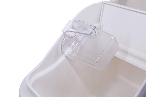 CMI Commercial ProSave Shelf-Storage Food Ingredient Bin with Scoop,Food Storage 100-Cup 4.4Gal/17.6Qt,Storage for Dogs Food, Flour, Long Term Storage Products for Home, Restaurant, Kitchen
