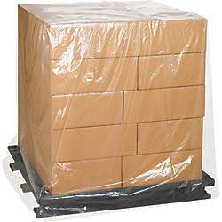 52 x 48 x 130" - 3 Mil Clear Pallet Covers