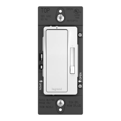 Legrand Radiant 0-10V LED Dimmer Light Switch, White, 1-Pack - color: Led