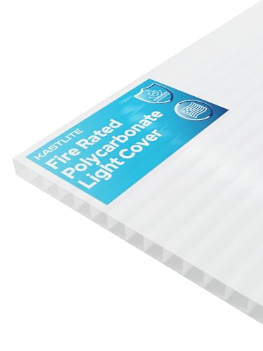 KASTLITE Thermoclear Fire Rated Elevator Lens, 23.75" x 23.75", 2-Pack - size: 23.75" x 23.75"