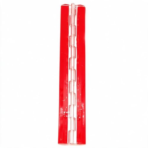 Transparent Acrylic Piano Hinge, Self-Adhesive, 12" Continuous Hinge for - color: 1PCS