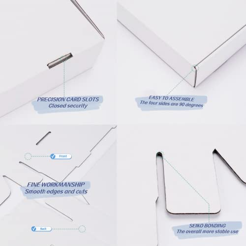 12x9x4 inches Small White Mailers Boxes Set of 10 - size: 12x9x4 inches