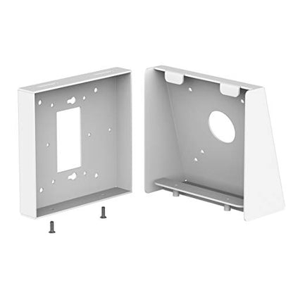 VidaMount White Enclosure and Fixed Tilted 15° Desk/Surface Mount [Bundle] Compatible with iPad 9.7 (5th / 6th Gen), Pro 9.7", Air 1/2 - color: White, size: iPad 9.7 (5th / 6th Gen), Pro 9.7", Air 1/2