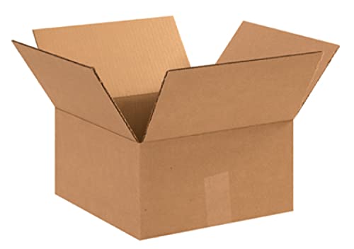 Secure Seal - 25 Pack of 12x12x6” Corrugated Cardboard Packing Shipping Mailing Moving Carton Boxes Cube - color: 25 Pack, size: 12x12x6