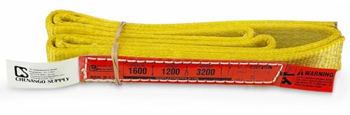 DD Sling 2 Inch x 12 Foot Nylon Lifting Sling - size: 2"x12'