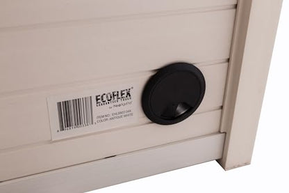 New Age Pet® ECOFLEX® Litter Loo® Enclosure, Jumbo, Antique White - color: Antique White, size: Jumbo