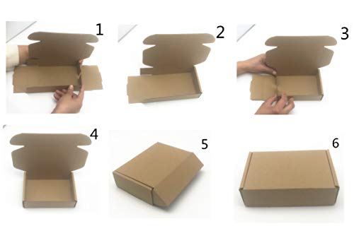 Small Shipping Boxes 7 x 4.3 x 1.6 Inch Cardboard Packaging Box 25 Pack