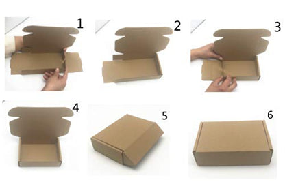 Small Shipping Boxes 7 x 4.3 x 1.6 Inch Cardboard Packaging Box 25 Pack