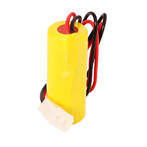 (3-Pack) Emergency/Exit Lighting Battery Fits and Replaces Lithonia ELB0300 ELB-0300 OSI OSA045 OSA-045 NIC0027 Bel-128 Bel128 Custom 128 Lithonia ELB1P201N1 ELB-1P201N1 White Molex