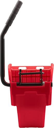 SPARTA 35 Qt Mop Bucket System with Wringer and Insert, Red - color: Red