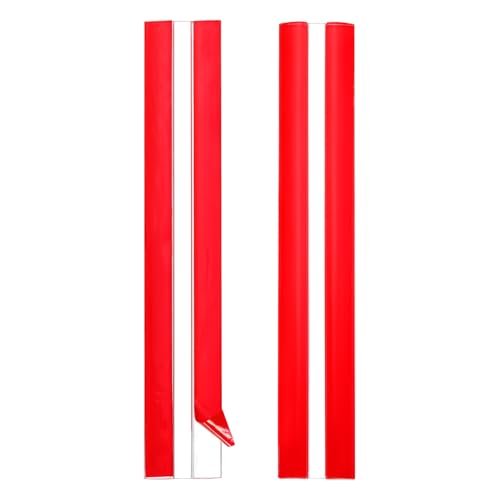 uxcell 2pcs Acrylic Flexible Hinges 200x35mm Invisible Living Hinge 360° - size: 200x35mm