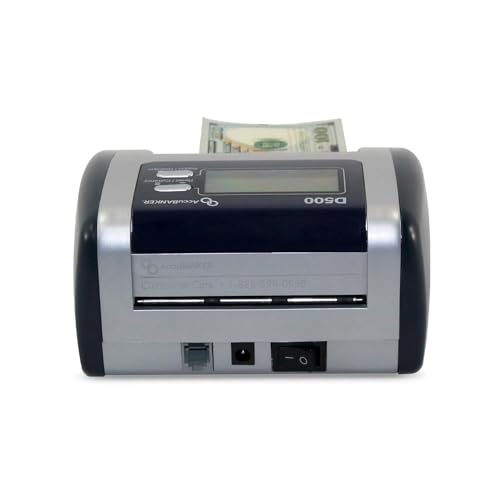 AccuBANKER D500 Automatic Counterfeit and Value Detector, 2 Pack