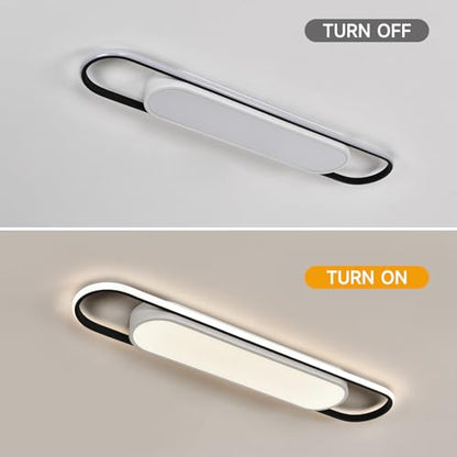 3Ft Smart LED Ceiling Lighting,50W High Brightness Linear Flush Mount Light Fixture,36.2" Dimmable Led Ceiling Lamp with Remote Control for Kitchen,Garage,Hallway,Laundry,Study Room. - color: Dimmable (3000K -6500K), size: 3FT (36.2 Inch / 92cm)