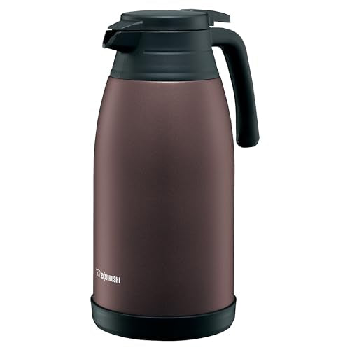 Zojirushi SH-RA19TA Stainless Steel Vacuum Carafe, 1.9 L, Brown - color: Brown, size: 64.2 Ounces