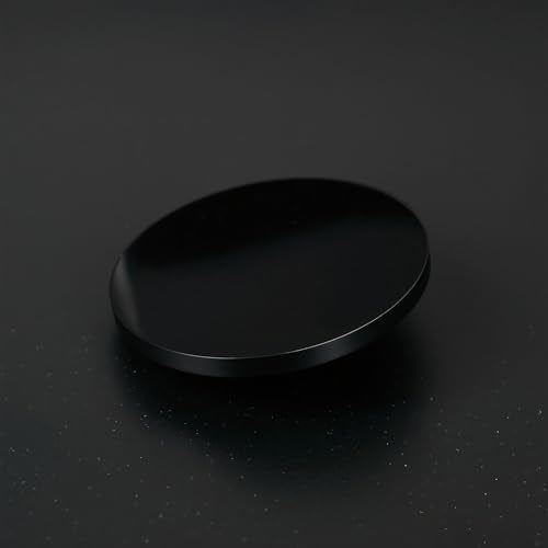 MICAIKEM 40mm Black 304 Stainless Steel Coin Blanks for Engraving - size: 1.57"