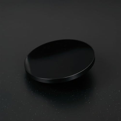 MICAIKEM 40mm Black 304 Stainless Steel Coin Blanks for Engraving - size: 1.57"