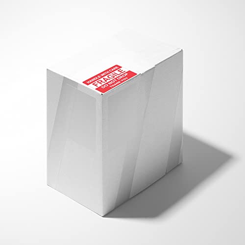 Hybsk Do Not Drop Thank You Fragile Stickers Adhesive Label 300 Per Roll (2x3 inch) - size: 2x3 inch