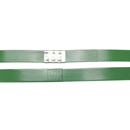 Polyester PET Strapping Roll 5/8" x 0.035" x 4000' – Heavy Duty Green Packaging Banding Strap, 1400 lbs Break Strength, UV & Water Resistant, Lightweight Poly Strapping Coil with 16" x 6" Core - size: 4000 FT Roll