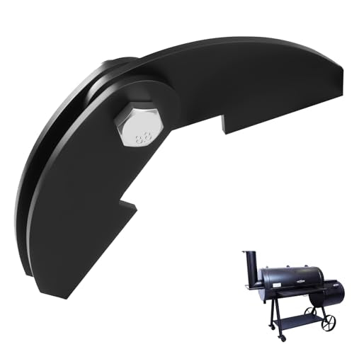 1 Pc 8 x 2 1/4" Heavy Duty BBQ Smoker Hinge Fit for Burn Shop BBQ Smoker - style: 1 Pc
