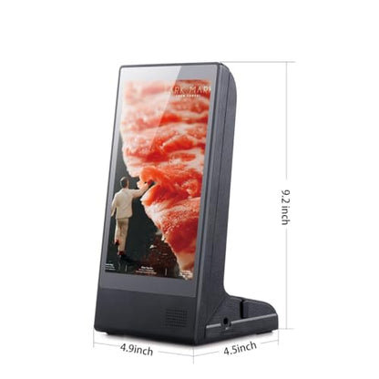 WeADS Digital Display Board for Tabletop,Android 11 Digital Signage Display with Wi-Fi & 23200mAh Extended Battery Life for Restaurants, Bars, and Retail - color: Android 11