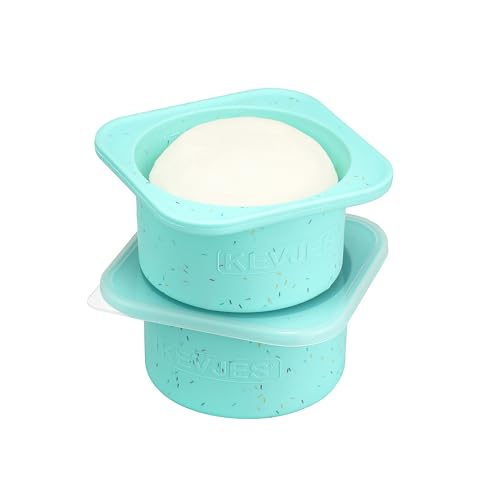 PLUS 1000ml Pizza Dough Proofing Containers, 2-Pack, Bondi Mint - color: Bondi Mint