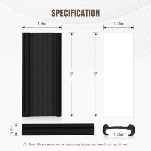 Lenink 100Pcs Wire Shelf Label Holders with 100Pcs Label Paper Inserts, Black Plastic Wire Rack Label Holder Compatible with Metro and Nexel 1-1/4in Shelves, Label Area 3in Lx1.25in H - color: Black, size: 3in (100 Pack)