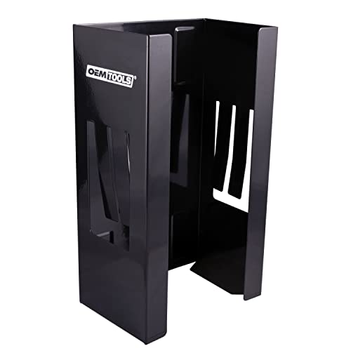 OEMTOOLS Magnetic Glove Dispenser with 4 Powerful Magnets - color: Black