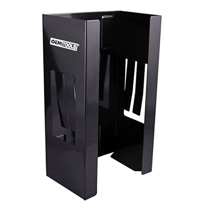 OEMTOOLS Magnetic Glove Dispenser with 4 Powerful Magnets - color: Black