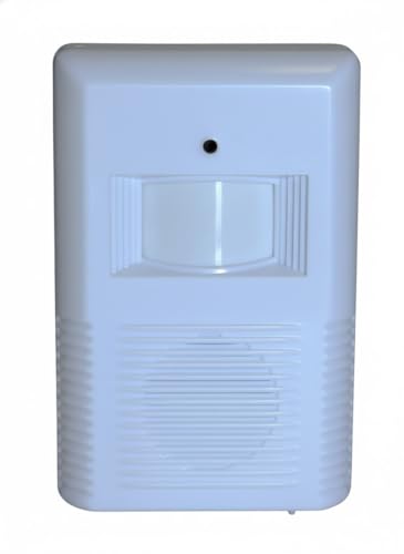 Motion Sensor Wireless Visitor Chime Ding Dong Door Bell Motion Sensor Alarm with 36 Sounds Melodies for Home, Office, Unit, Shop, Warehouse, Shed, Garage Etc.