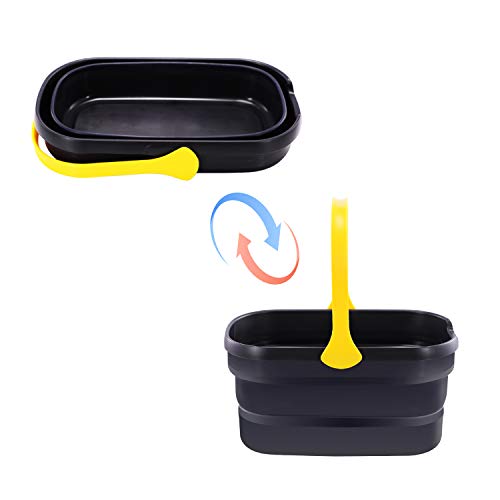 Yocada Collapsible Plastic Bucket Mop Bucket 10L (2.6Gallon)
