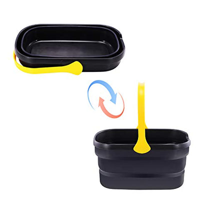 Yocada Collapsible Plastic Bucket Mop Bucket 10L (2.6Gallon)