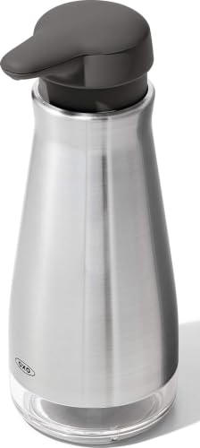 OXO Good Grips Stainless Steel Countertop Soap Dispenser - color: Stainless Steel, style: Soap Dispenser
