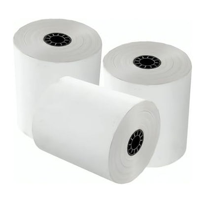 BAM POS 3 1/8” x 230’ Thermal Receipt Paper Rolls - BPA Free - Credit Card Paper - Point of Sale Cash Registers - 30 Rolls Per Case - size: 30 rolls