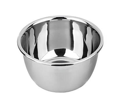 meleg otthon Stainless Steel Mixing Bowl, 23 Quart Salad Bowl, Metal Bowls, Stainless Steel Basin, Heavy Duty Deeper Edge Mirror Finish Dishwasher Safe Bowl - color: diameter 19.68inch