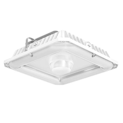 Dusk to Dawn LED Canopy Light, 100W/80W/60W, 100-277V, 13500LM - size: 1 Pack 100W