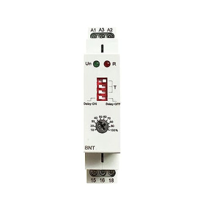 BNT 10A Dual Function Timer Relay Delay On Delay Off Relay AC230V&DC24V Time Relay