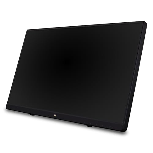 ViewSonic TD2230 22 Inch 1080p Touch Screen Monitor, 10-Point Multi-Touch for Retail POS and Kiosks, Durable 7H Scratch-Resistant Glass, 100x100 mm VESA Compatible, HDMI, and DisplayPort Inputs - style: 22-Inch
