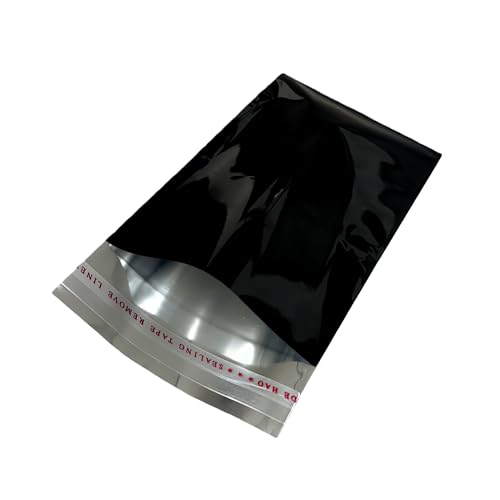 PABCK 100 Pcs Black Metallic Envelopes Cards Packaging 4.72x7.09+1.18 inch - size: 4.72x7.09+1.18 inch