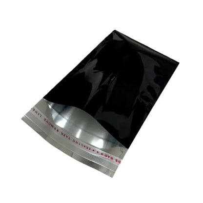 PABCK 100 Pcs Black Metallic Envelopes Cards Packaging 3.15x4.33+0.79 inch - size: 3.15x4.33+0.79 inch