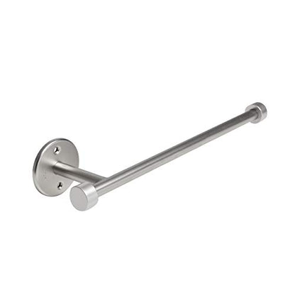 Umbra Cappa Wall Mount or Under the Counter Paper Towel Holder, 14" L x 4" W x 2.6" H, Nickel - color: Nickel, size: 14"L x 4"W x 2.6"H
