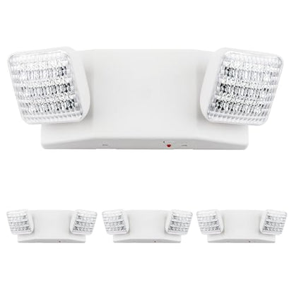 LIT-PaTH LED Emergency Light for Business, Battery Backup, 4 Pack - size: 4 pack