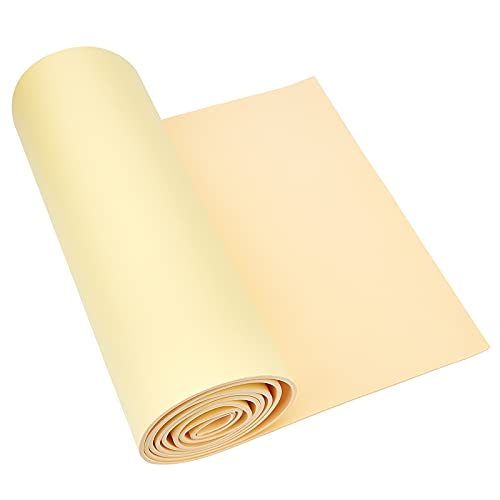 BENECREAT 3mm Thick Beige Self-Adhesive EVA Foam Roll 78.7x11.8 Inch for Furniture Protecting, Gap Filling, Costumes and Other Craft Project - color: Beige - 3mm Thick, size: 3mm Thick