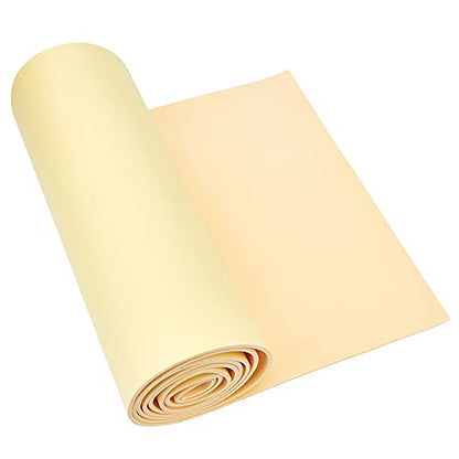 BENECREAT 3mm Thick Beige Self-Adhesive EVA Foam Roll 78.7x11.8 Inch for Furniture Protecting, Gap Filling, Costumes and Other Craft Project - color: Beige - 3mm Thick, size: 3mm Thick