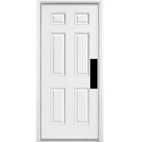 Deck the Door Decor | Door Push Plate - Screw Mount - Multiple Sizes & Finishes (Satin Black, 3.5 x 15) - color: Satin Black, size: 3.5 x 15"