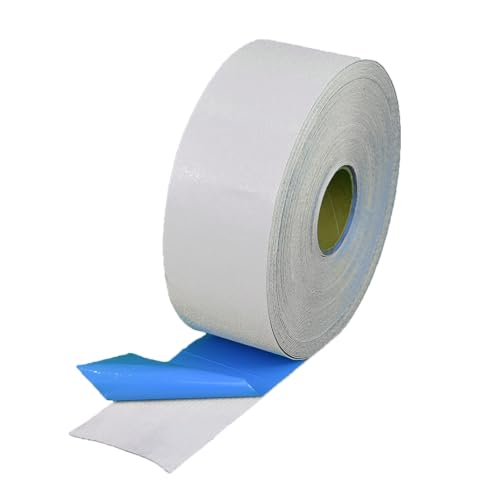 Reflective Pavement Marking Tape, Slip-Resistant & Durable. Heavy-Duty Rubber Base for Outdoors. Ideal for Driveways, Walkways & Parking Areas (White, 6 Inch X 148 Feet) - color: White, size: 6 Inch X 148 Feet