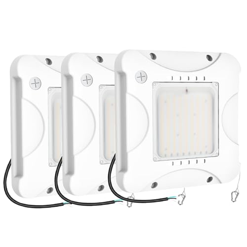 3 Pack LED Gas Station Canopy Light, 150W/120W/90W, 100-277V, 21000LM - size: 3 Pack 150W