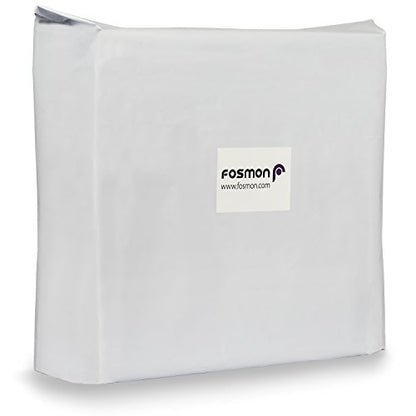 Fosmon Large Poly Mailers 30x36, 10-Pack Waterproof Shipping Bags- White