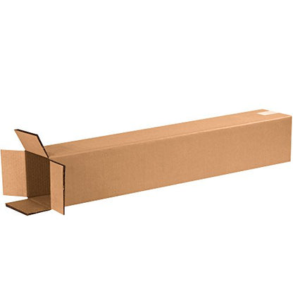 Tape Logic TLHD6636DW Double Wall Boxes, 6" x 6" x 36", Kraft (Pack of 15) - size: 6 x 6 x 36", style: Double Wall Boxes