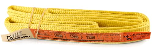 DD Sling 1 Inch x 4 Foot Nylon Lifting Sling - size: 1"x4'